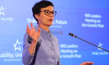 Кос: Членството во ЕУ е најдобар начин да се заштити идентитетот, културата и јазикот на Македонците