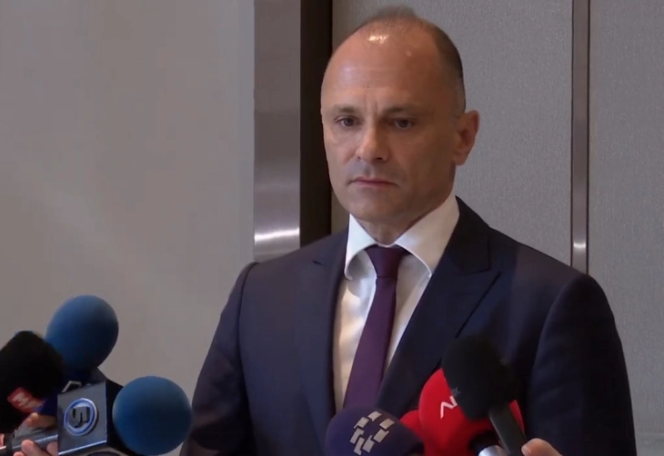 Изјава на лидерот на СДСМ Филипче по средбата со еврокомесарката Кос (во живо)