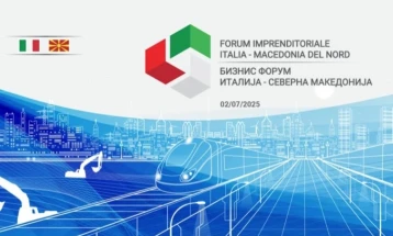 Italian-Macedonian business forum in Skopje