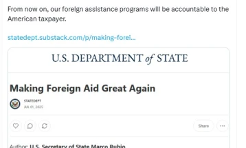 US closes USAID as study says that could lead to 14m more deaths