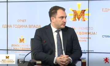 Андоновски: За една година поставивме темели на дигиталната трансформација во Македонија