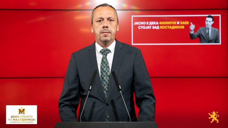 Петрушевски: Јасно е дека Филипче и Заев стојат зад Костадинов