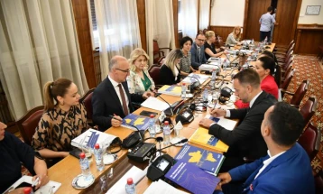 Средба на претставници на Транспортната заедница со членови на две собраниски комисии: Прилагодување на законите за поефикасно интегрирање во транспортниот систем на ЕУ