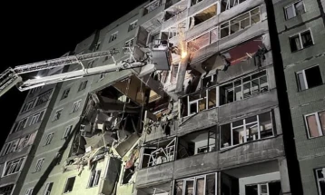 Пет лица, меѓу кои и деца, повредени во масовен руски напад со дронови врз Одеса