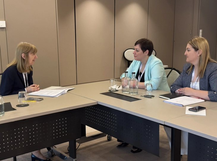 Dimitrieska Kochoska meets World Bank Vice President Bassani