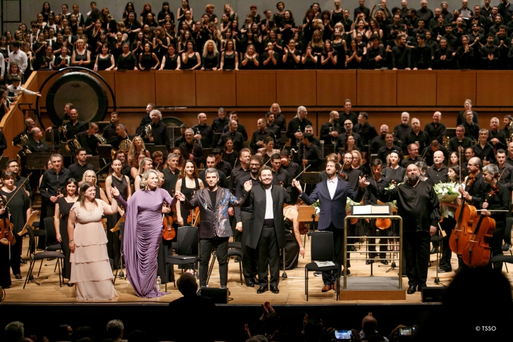 Philharmonic gives concert with Thessaloniki and Sofia symphonic orchestras in Greece