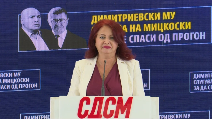 СДСМ: Максим Димитриевски направи раскол во опозицијата за да се спаси од прогон