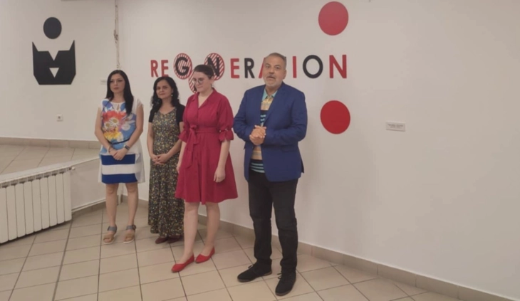 Во македонскиот КИЦ во Белград отворена изложбата „Регенерација“