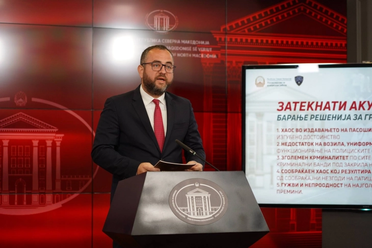 Тошковски: Секој кој се осмелил да краде од народот ќе се соочи со одговорност