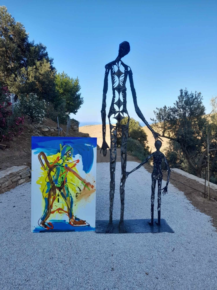 Македонските уметници Сергеј Андреевски и Никола Пијанманов на меѓународна изложба во Грција 