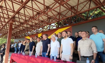 Изјава на премиерот Христијан Мицкоски на промоција на противпожарни возила во Криволак (во живо)