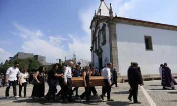 Diogo Jota’s wife and family joined by Liverpool players for funeral