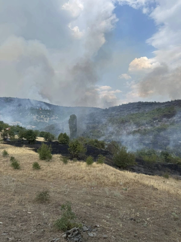 ЦУК: Шест активни пожари на отворено до 18 часот