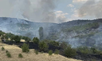 ЦУК: Шест активни пожари на отворено до 18 часот