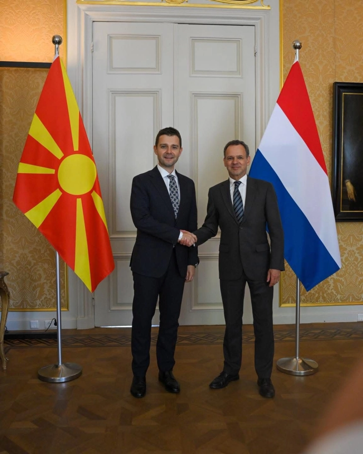 Муцунски - Велдкамп: Холандија е меѓу најголемите билатерални донатори во клучни области за земјава