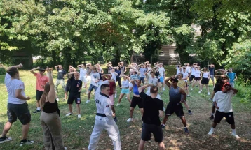 Ученици од „Партенија Зографски“ учествуваа во меѓународен Еразмус-проект во Загреб