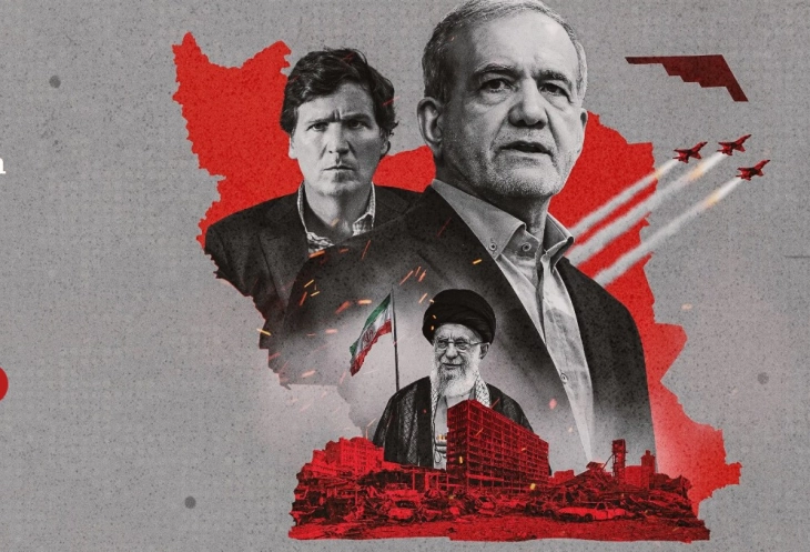 Иранскиот претседател Пезешкијан во интервју за Такер Карлсон: „Сакаме мир, но ќе се браниме ако сме нападнати“