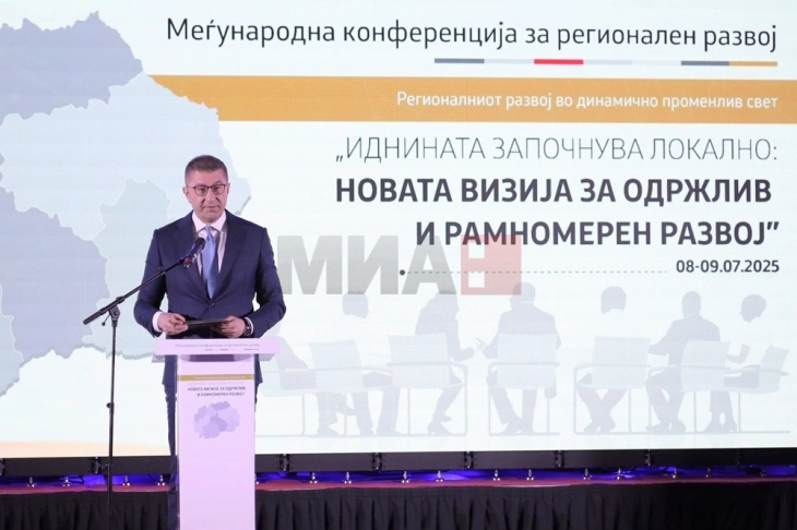 Mickoski: Zhvillimi nuk guxon të varet nga gjeografia, përkatësia politike apo ekspozimi mediatik, por nga nevojat reale të njerëzve