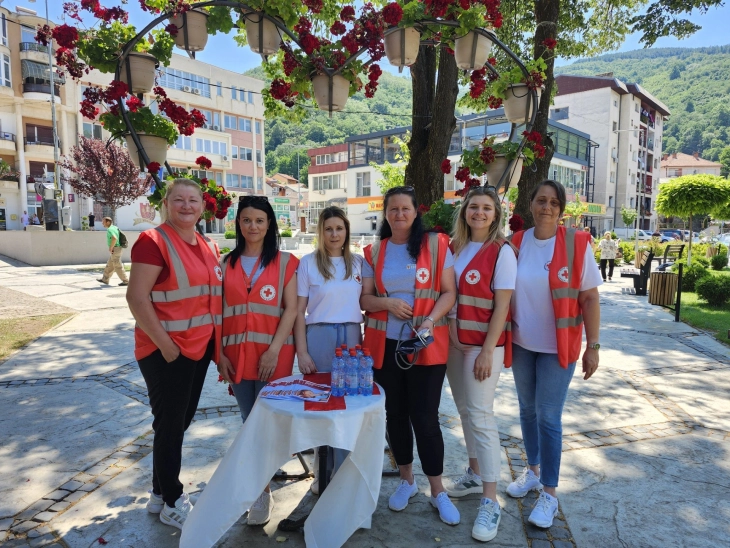 Во Крива Паланка за четири дена опфатени над 300 лица во активностите за заштита од топлотен бран