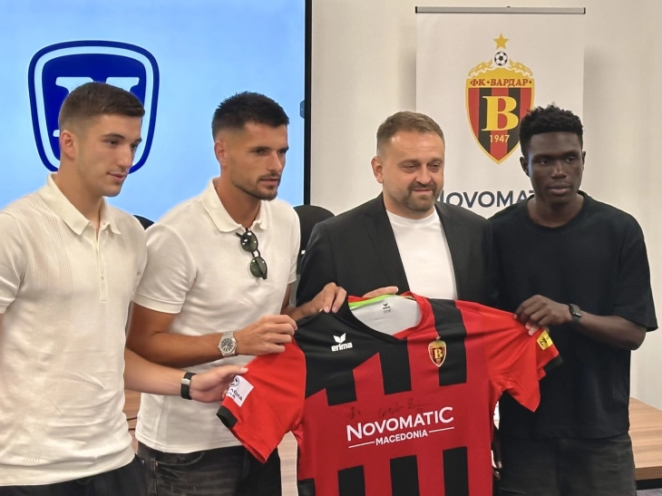 Со договор вреден еден милион евра Новоматик Македонија останува генерален спонзор на ФК Вардар и во наредната година