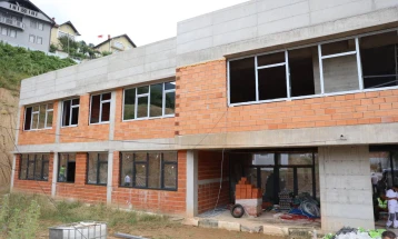 Привршува првата фаза од градењето на новото училиште во тетовско Селце