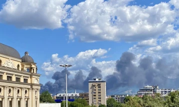 Fire breaks out at landfill in Vizbegovo 