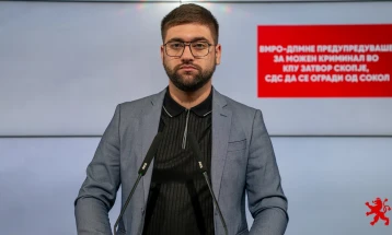 Манасиевски: ВМРО-ДПМНЕ предупредуваше за можен криминал во КПУ затвор Скопје, СДС да се огради од Сокол