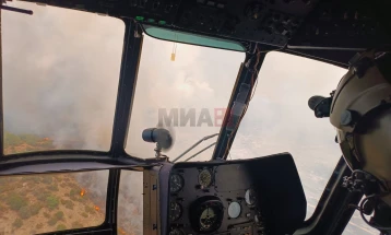 Армијата ангажирана во справувањето со пожарите