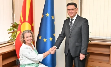 Takim i parë ndërmjet guvernatorit Sllaveski dhe drejtoreshës së Bankës Botërore, Mezhevan