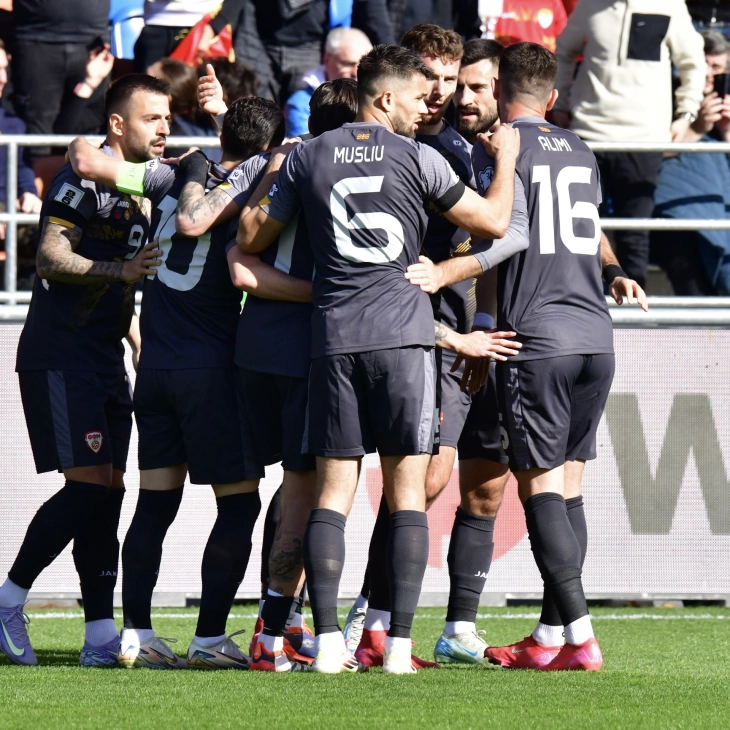 Македонија напредуваше пет места на ФИФА ранг-листата