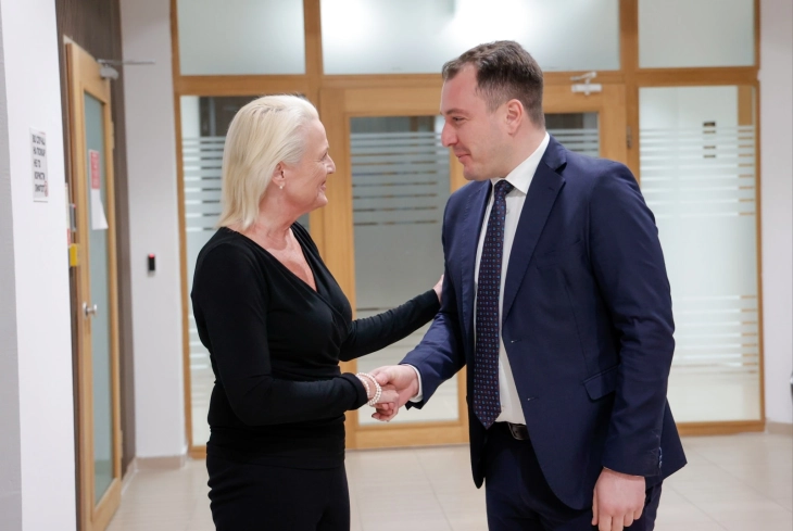 Andonovski - Aggeler: U.S. support for Macedonia’s digital transformation