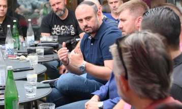 Ѓорѓиевски на средба со дел од угостителите: Веднаш по изборите ќе назначам советник за угостителскиот сектор, кој ќе произлезе од нив, најдоброто за Скопје допрва доаѓа