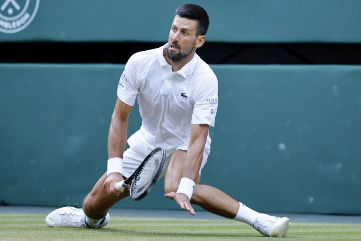 Ѓоковиќ не тренираше пред полуфиналето