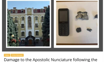 Амбасадата на Ватикан во Киев оштетена во руски напади