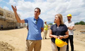 Божиновска: Новата трафостаница „Охрид“ го поврзува Балканот и европскиот пазар на електрична енергија