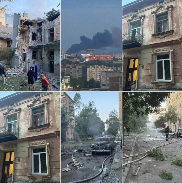 Russia overnight strikes focus on western Ukraine