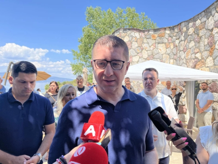Mickoski on Arsovska's accusations: State has institutions, I call on them to act