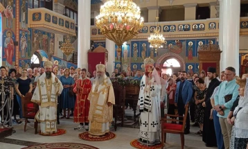 Се одбележа еден век од осветувањето на тетовската соборна црква „Свети Кирил и Методиј“