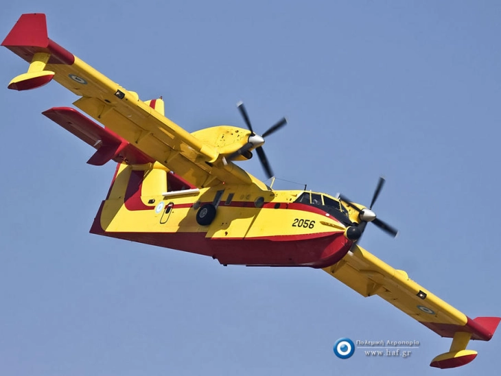 Greece deploys two firefighting aircraft to combat fire near Dojran