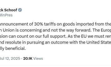 Реакции на Италија, Холандија и Германија по објавата на американските царини