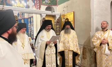 Митрололитот Георгиј устоличен на тронот на Дебарско-кичевската епархија