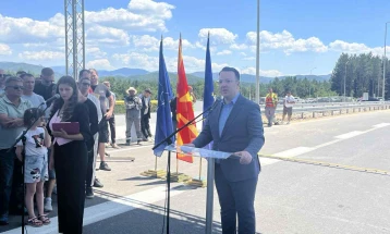 Nikolloski: Autostrada Kërçovë - Ohër simbol i paaftësisë së të kaluarës dhe përkushtimit të kësaj Qeverie