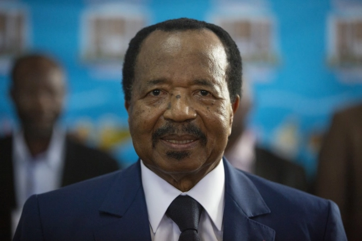 Претседателот на Камерун, Пол Бија, на 92 години тргнува по осмиот мандат