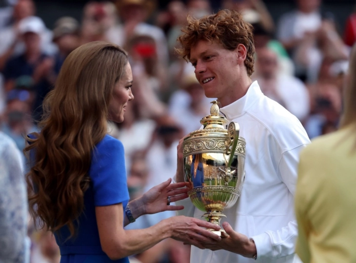 Jannik Sinner dethrones Carlos Alcaraz as Wimbledon champion