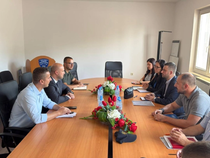 Исени во посета на СВР Велес: Поголема безбедност за сите граѓани