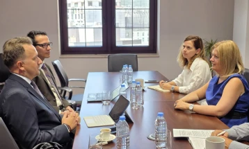 Средба на Божиновска со претставници на Светска банка: Поддршка за забрзана енергетска транзиција и нови проекти во енергетиката