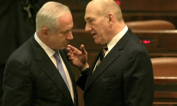 Олмерт: Хуманитарниот град што се планира во Газа ќе биде концентрационен логор