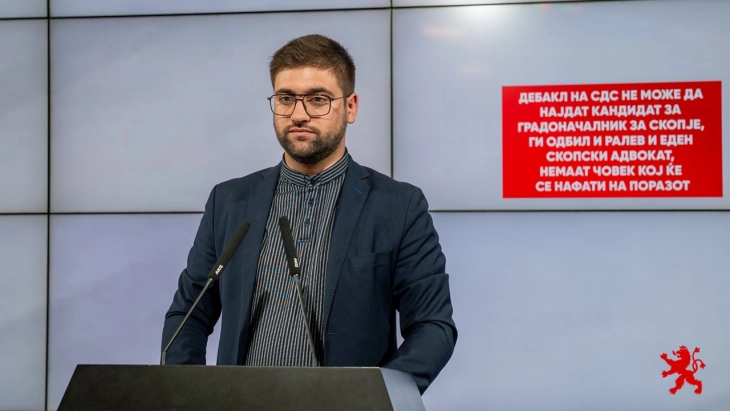 Манасиевски: Дебакл на СДС, не може да најдат кандидат за градоначалник за Скопје, ги одбил и Ралев и еден скопски адвокат, немаат човек кој ќе се нафати на поразот