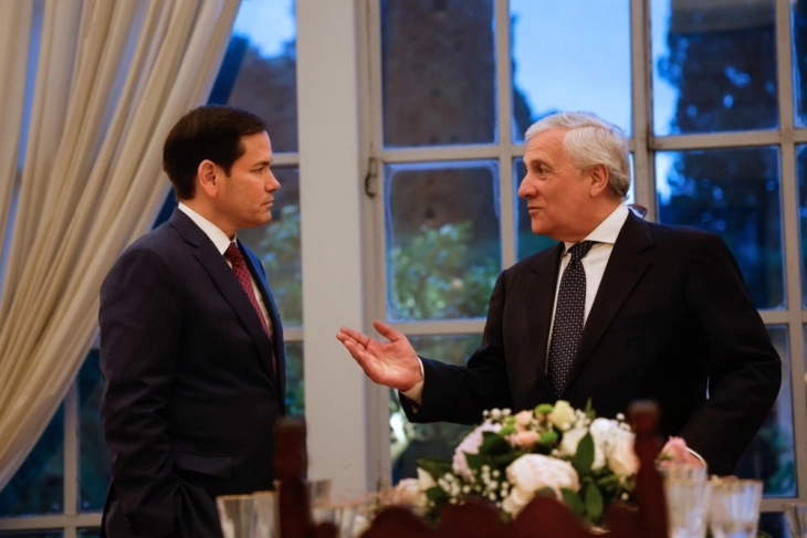 Стејт департмент: Рубио и Тајани разговараа за Блискиот Исток и Украина