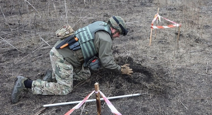 Украина се повлекува од договорот за забрана на противпешадиски мини